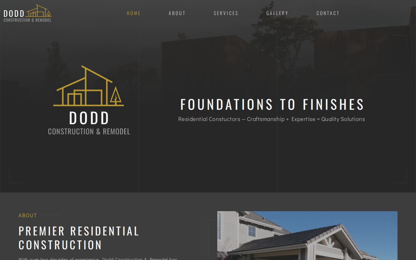 Dodd Construction & Remodel — Foundations to Finishes