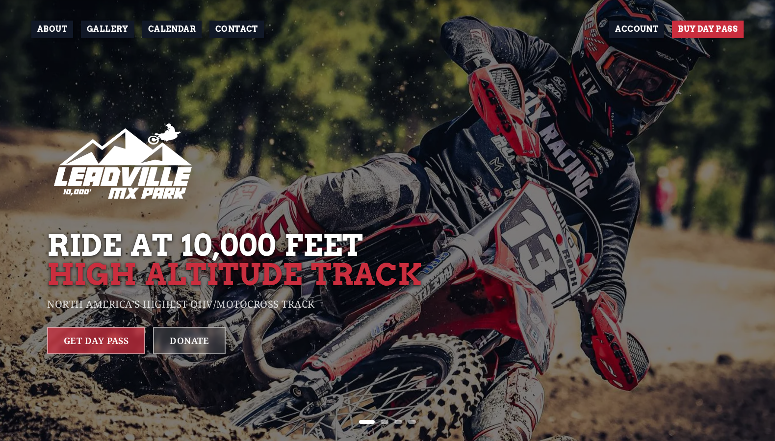 Leadville MX Park — Ride at 10,000 feet