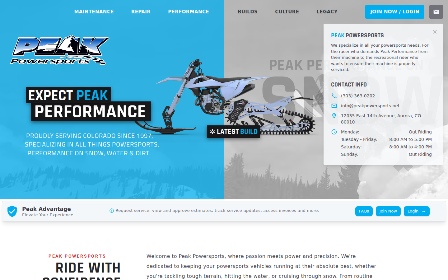 Peak Powersports — Ride with Confidence