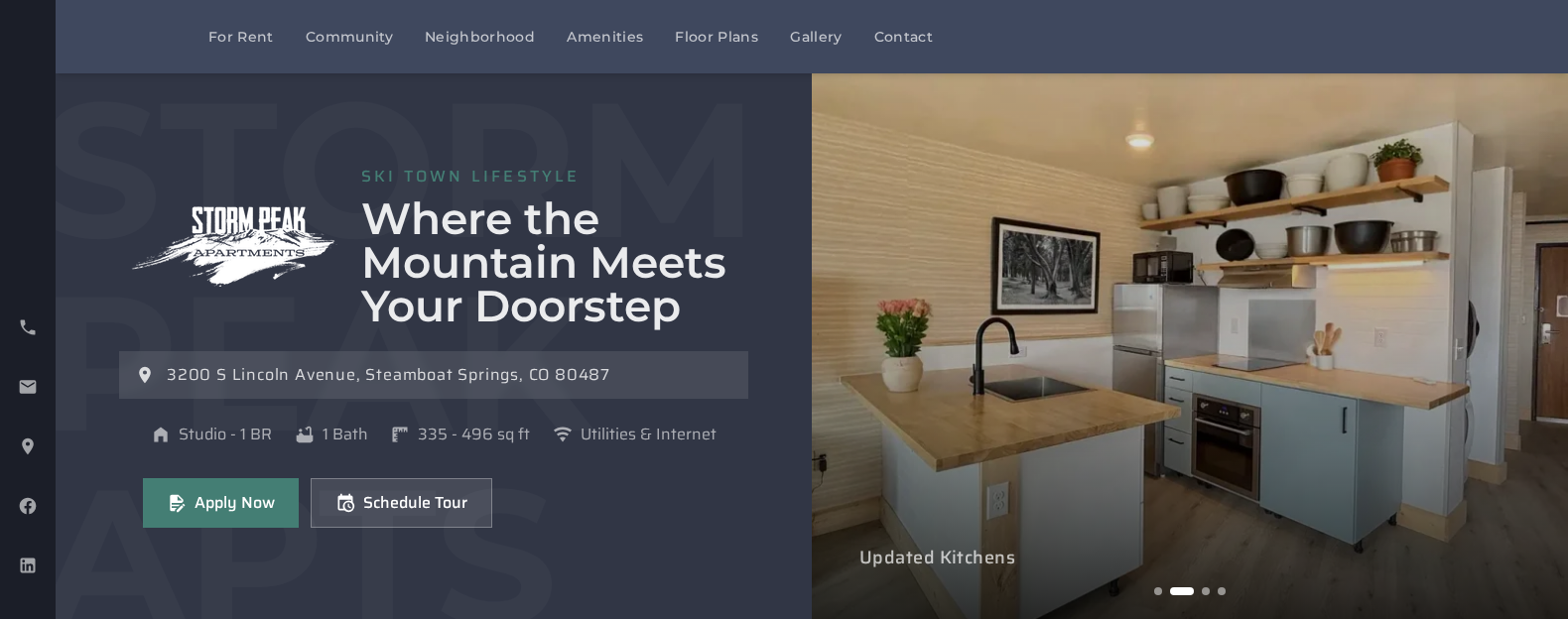 Storm Peak Apartments — Where the Mountain Meets Your Doorstep